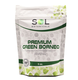 5oz of premium green borneo kratom powder
