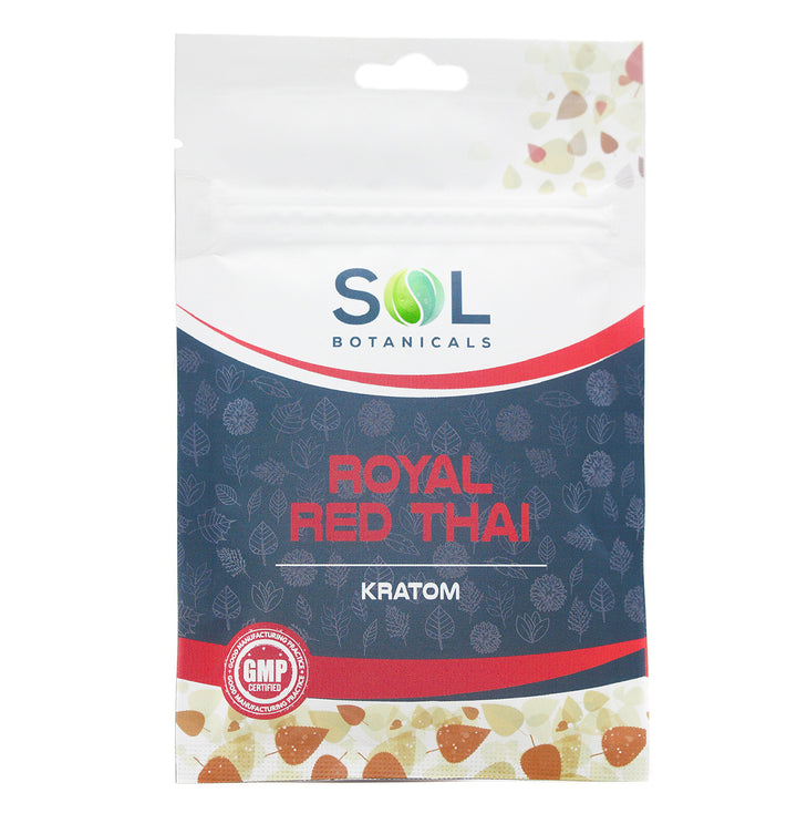 1oz of royal red thai kratom powder