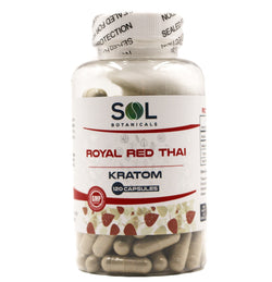 120 capsules of royal red thai kratom 